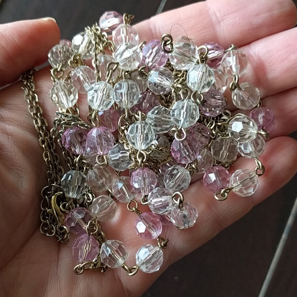 Vintage bohemian long necklace - Picture 5 of 6